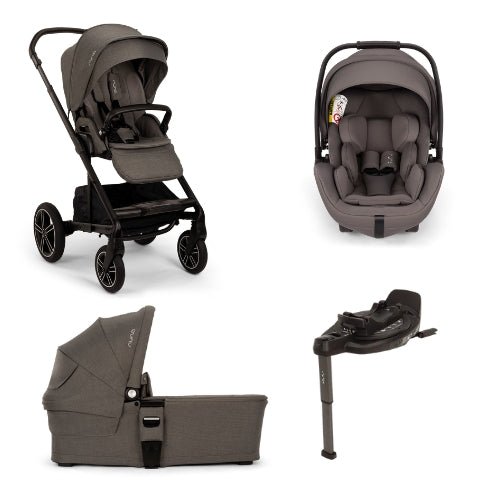 Nuna mixx™ next 4-in-1 Kinderwagen Komplettsystem, inkl. 360° Basissta