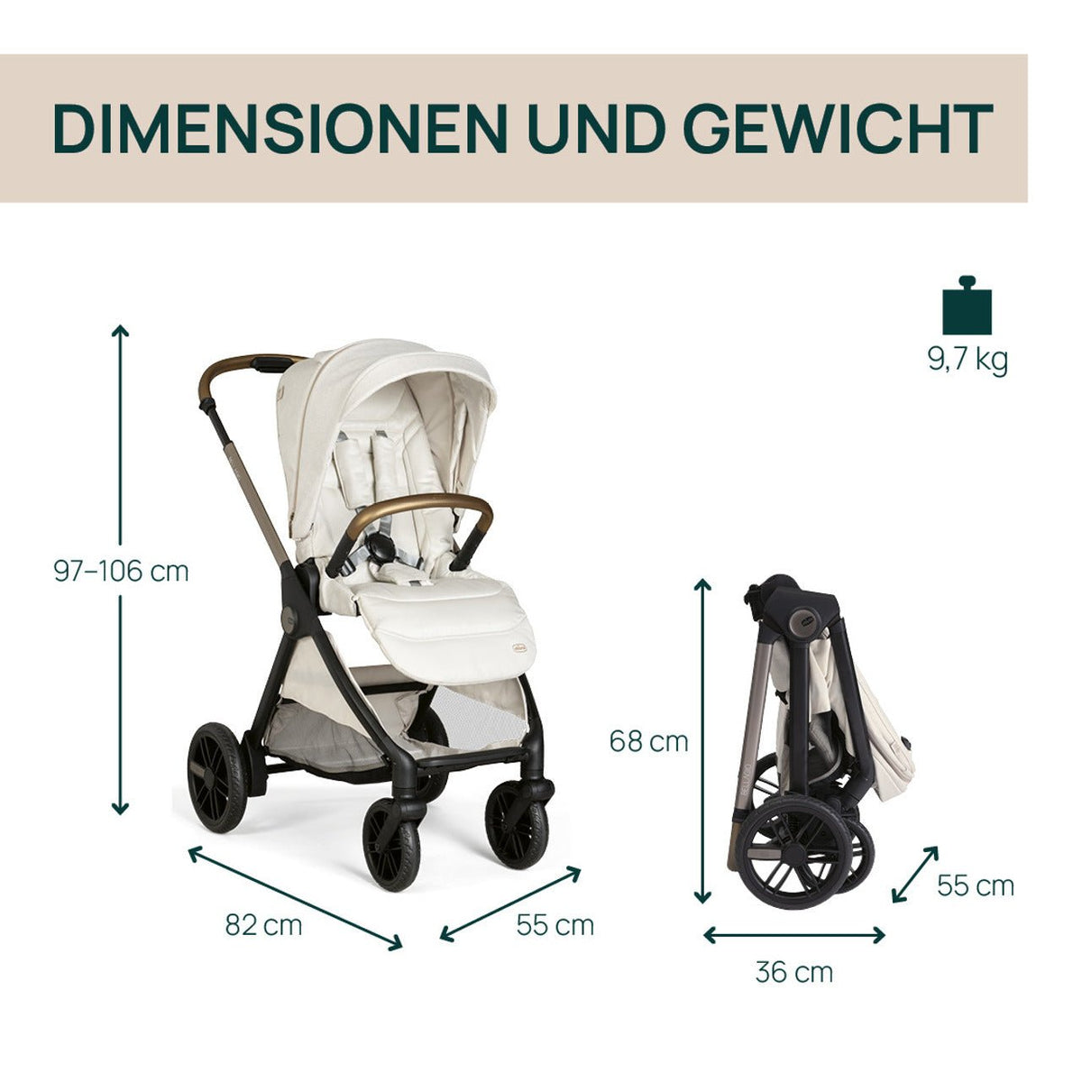Chicco - Kombi - Kinderwagen Chicco Bellagio - Babylution