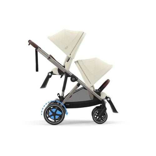 Cybex - Cybex e - Gazelle S Geschwister Kinderwagen Sitz/Sitz - Babylution