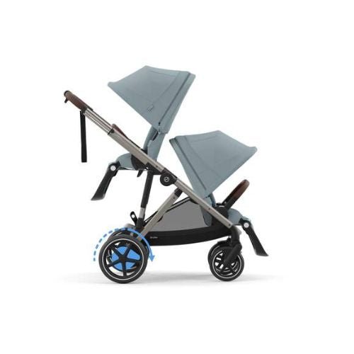 Cybex - Cybex e - Gazelle S Geschwister Kinderwagen Sitz/Sitz - Babylution