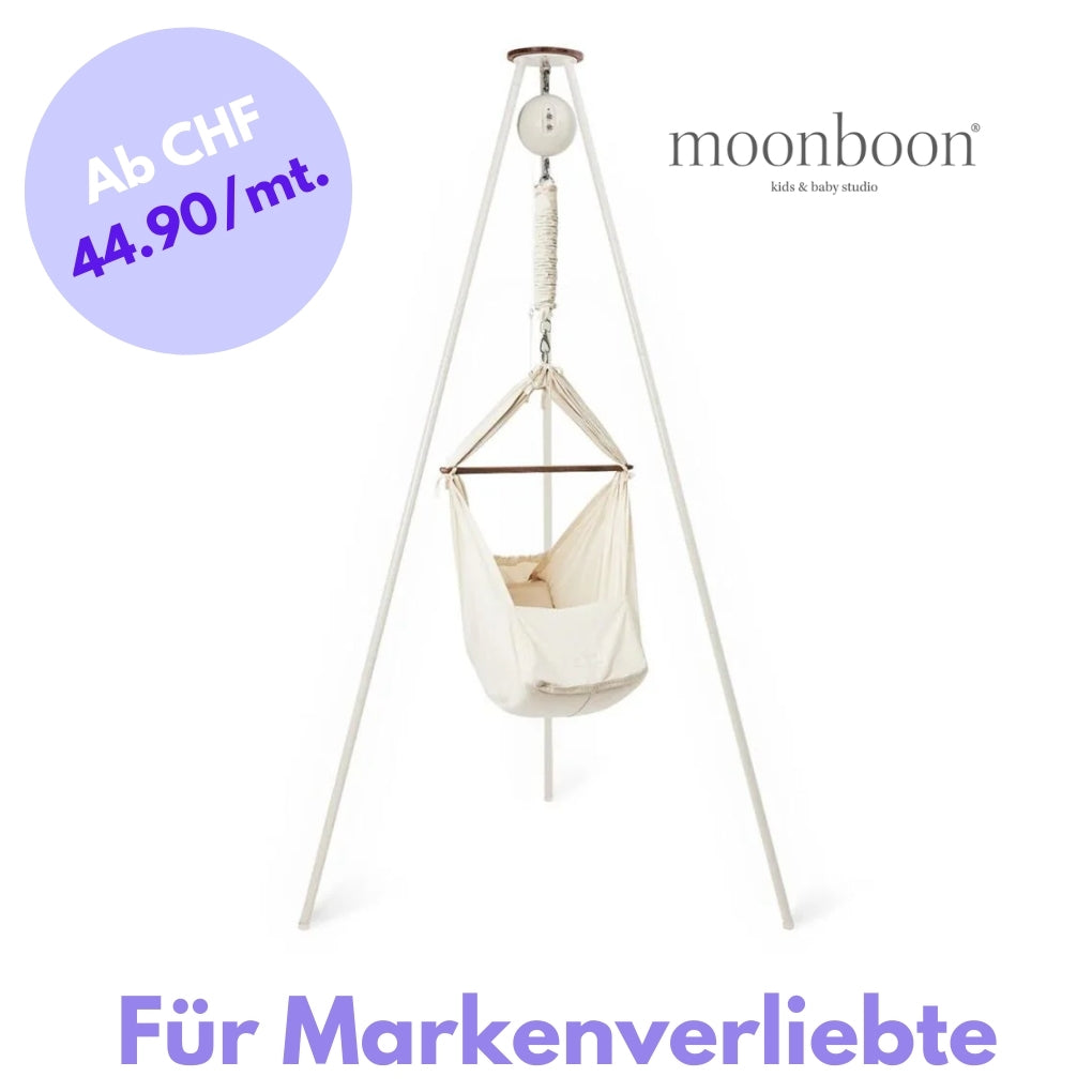 Moonboon - Moonboon Federwiege komplett Set inkl. Motor - Babylution