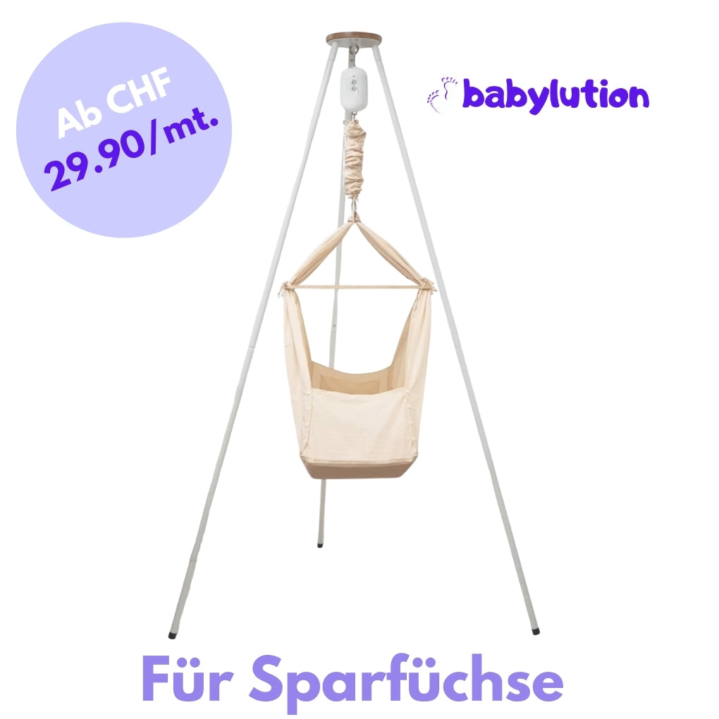 Babylution - Federwiege komplett Set, inkl. Motor - Babylution