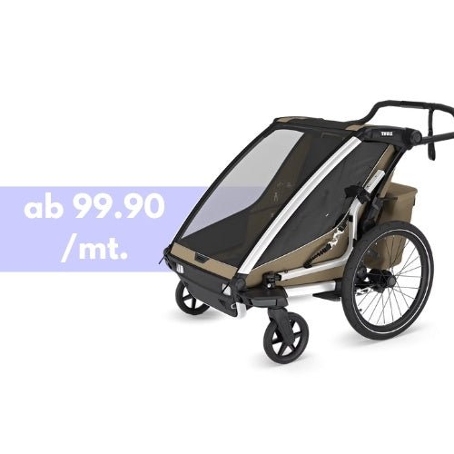 ab wann baby in thule fahrradanhänger Thule Fahrradanhänger Chariot Cross 2