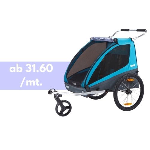 Thule Fahrradanhänger Coaster XT 2-Sitzer
