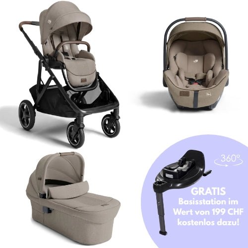 Joie - Joie versiti™ 4 - in - 1 Kinderwagen Komplettsystem, inkl. 360° Basisstation - Babylution