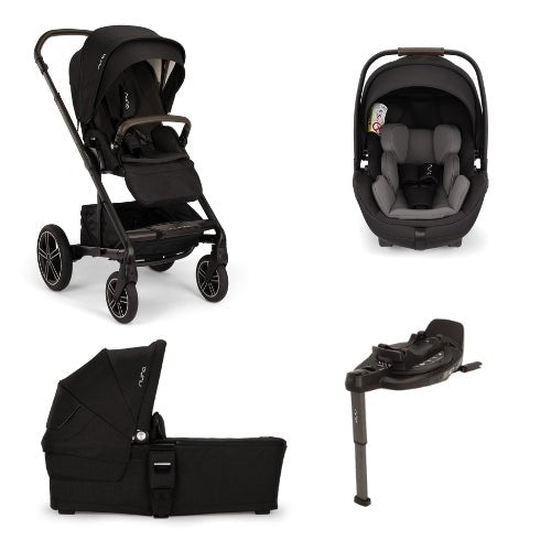Nuna - Nuna mixx™ next 4 - in - 1 Kinderwagen Komplettsystem, inkl. 360° Basisstation - Babylution