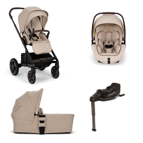 Nuna - Nuna mixx™ next 4 - in - 1 Kinderwagen Komplettsystem, inkl. 360° Basisstation - Babylution
