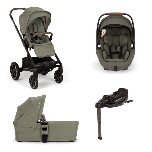 Nuna - Nuna mixx™ next 4 - in - 1 Kinderwagen Komplettsystem, inkl. 360° Basisstation - Babylution