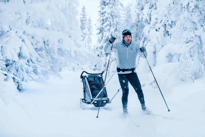 Thule - Chariot Cross-Country Skiing Kit - Babylution